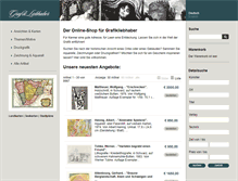 Tablet Screenshot of grafikliebhaber.de